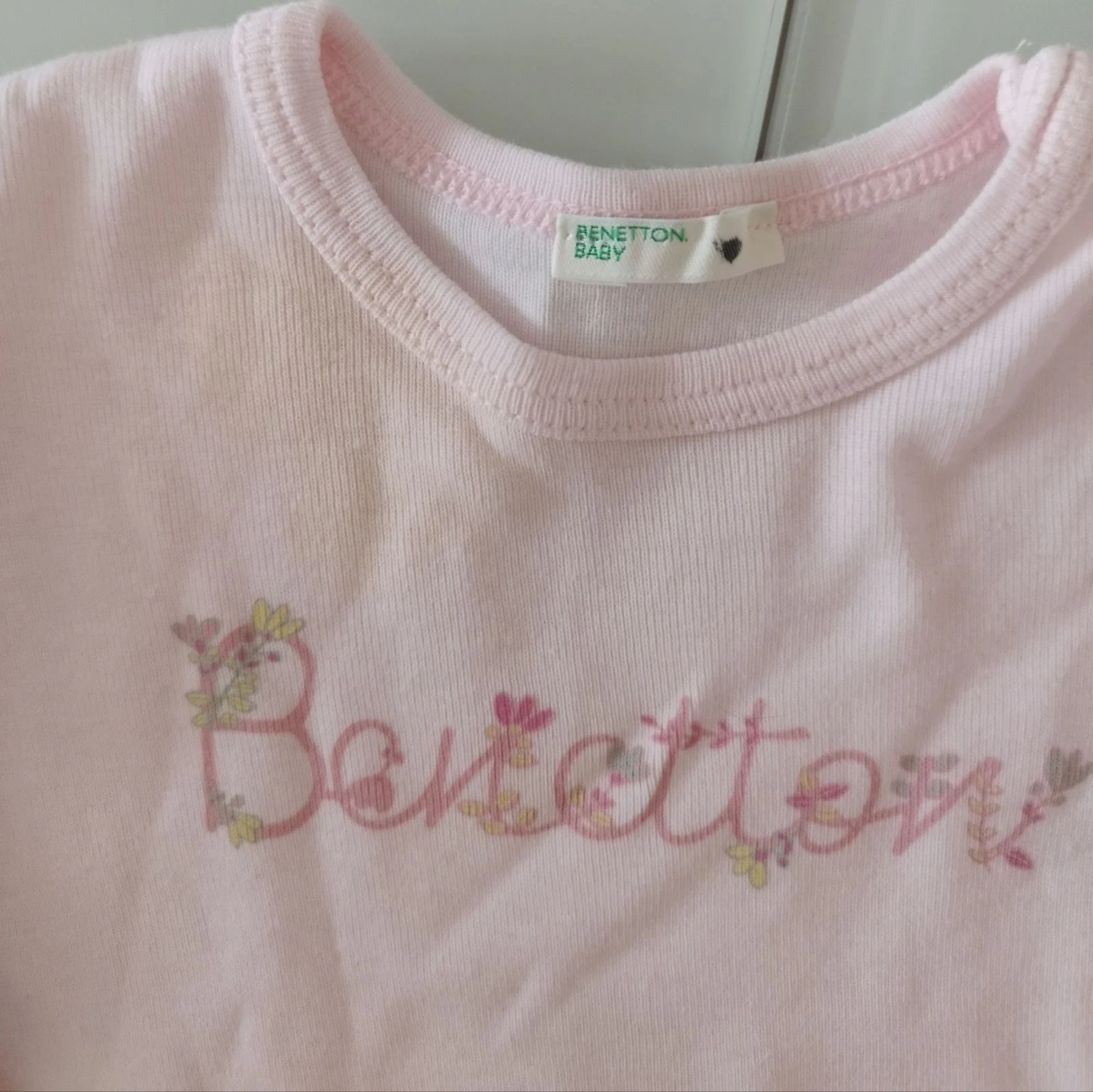 Conjunto de pantalón y camiseta rosa 3-6 messs – photo 3